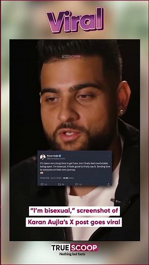 “I’m bisexual,” screenshot of Karan Aujla’s X post goes viral Fact Check: No such X account linked..