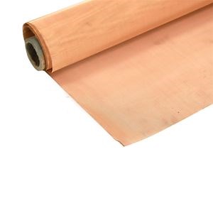 [Hot Item] Pure Copper Wire Screen 150-400 Mesh Fine Copper Woven Faraday Cage Mesh
