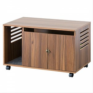 [Hot Item] Modern Simple and Mobile Coffee Table with Cat House 0073