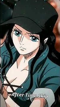 Nico Robin After and Before Time skip
