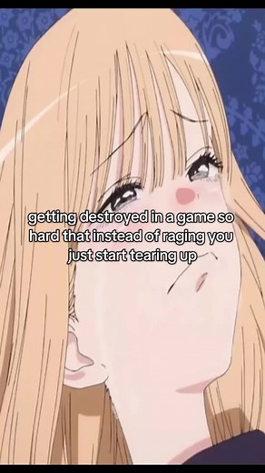 Destroyed in Game, Tears Flow Instead of Rage