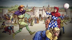 Medieval jousting battles - then bloodshed became entertainment, "That was fun"