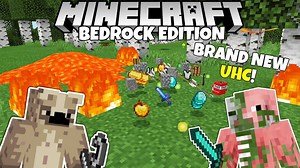Minecraft UHC But It's On Bedrock Edition! (WITH DOWNLOAD!) Truly Bedrock UHC #1