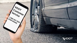 Flat tire? In a crash? When you dial #77 or 911 for emergency assistance, providing the nearest mile marker will help emergency responders map their route to quickly reach you. Learn more: https://bit.ly/3RKF1lN | Virginia Department of Transportation