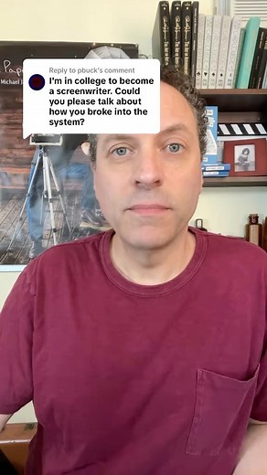 3.5K views · 42 reactions | How does someone become a screenwriter? | Michael Jamin | Facebook