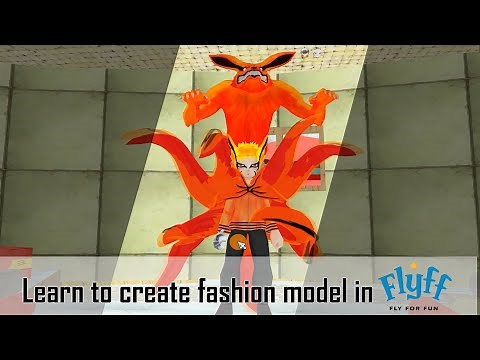 How to create models in Flyff - Baryon Mode Fashion Set Complete Tutorial ( Part 1 )