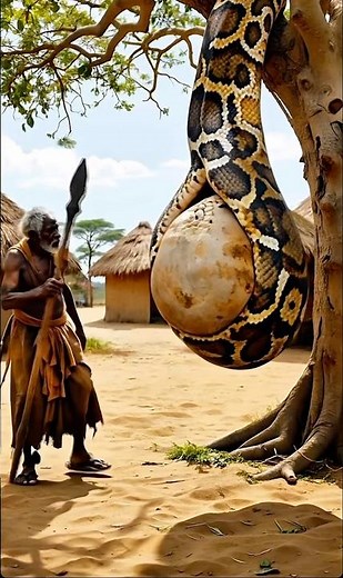 Massive Python Burst Open… What Emerged SHOCKED Everyone! #shorts