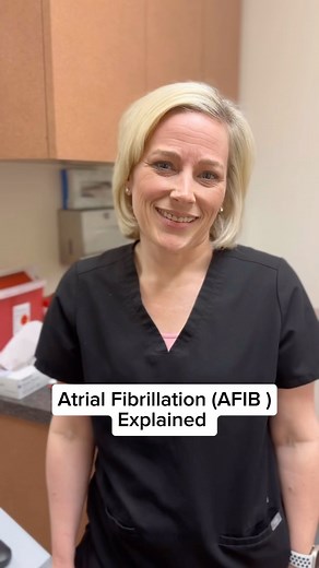 2.2K views · 21 reactions | Atrial Fibrillation or AFIB Explained ❤️ #heart #hearthealth #medicineexplained #medical #cardiology #cardiologist #NP #nurse #texas #scrubs | CLS Health | Facebook