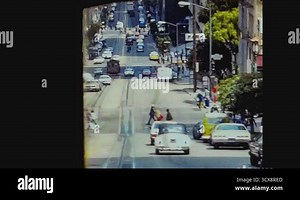 San Francisco, USA 1979, San Francisco street view 7 Stock Video Footage - Alamy