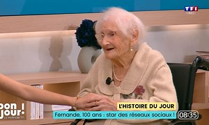 Fernande, 100 ans, star des réseaux sociaux ! - Bonjour ! | TF1+ Belgique 🇧🇪