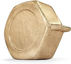 Pipe Fittings Brass Pipe Cap 1/2" Female Hex Head Pipe Cap Stop Valve Cap Brass NPT