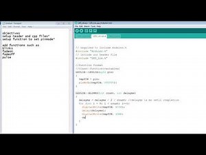 Arduino Tutorial: How To Write A LED Library