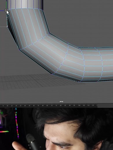 Bridge Extrude Techniques in Autodesk Maya 2026
