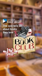 2.6K views · 30 reactions | They might play a book club on the stage, but these cast members are book lovers in real life! The cast of Helen Hocker Theater's The Book Club tells us which books have a hold on their hearts. #bookclub #publiclibrary #topeka #topekacivictheatre #communitytheatre | Topeka & Shawnee County Public Library | Facebook