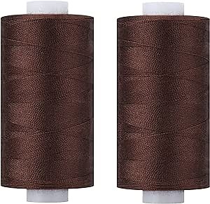 Amazon.com: Simthread All Purpose Thread Polyester 400Y Brown