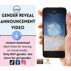 Cancer Sexe Révéler Astrologie Vidéo, C’est un garçon Téléchargement instantané, Vidéo numérique d’annonce de grossesse pour les médias sociaux Zodiac - Etsy France