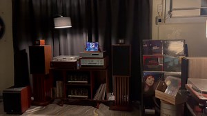 New on Old.. Trying out the Benchmark DAC1 via iPad USB Connection playing on Qobuz Goodnight TG! Benchmark DAC1 Accuphase C-200S Luxman MB-88u Tube Mono Mono Tannoy Oxford | The Garage