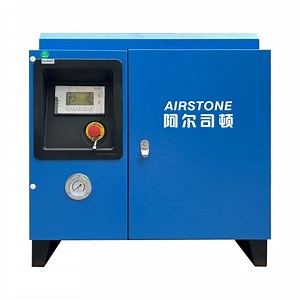 [Hot Item] Airstone 5.5kw 7.5HP Single Phase Screw Air Compressor Without Tank Type