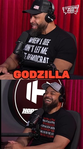 16K views · 51 reactions | If We Went To Japan They'd Call Us Godzilla! | Twins Pod | Facebook