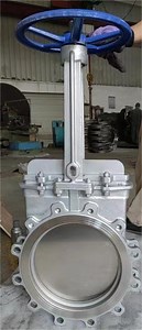 [Hot Item] Knife Gate Valve 4 Inch Operated Soft Seal Cast Steel Knife Gate Valve Slurry Knife Gate Valve