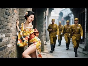 Female killer disguises herself as a geisha,infiltrates enemy camp,and headshots a Japanese colonel.