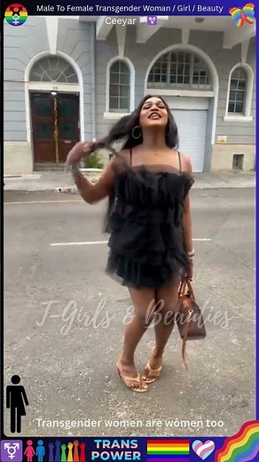 South African Ebony Trans Women 🇿🇦✨ Cape Town Edition #transgender #viral #shorts