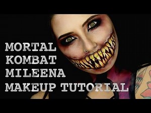 Mortal Kombat Mileena Makeup Tutorial / Jordan Hanz