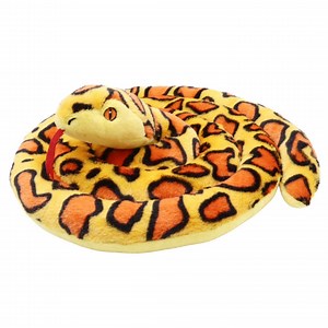 [Hot Item] Pet Shop Toys Custom Simulation Snake Python Stuffed Animal Plush Toy Dolls