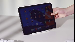 Lamicall Vertical Laptop Stand Holder, Gravity Self-Locking Storage Desktop