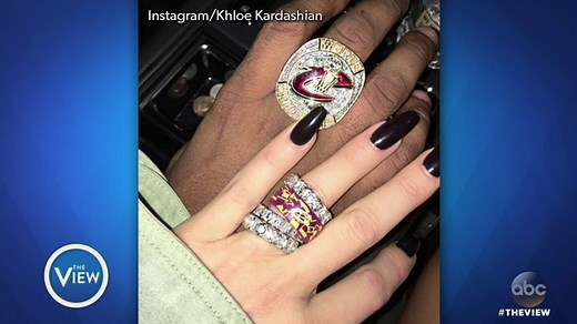 Khloe Kardashian Flaunts Diamond Rings on Instagram Following Sister's Robbery