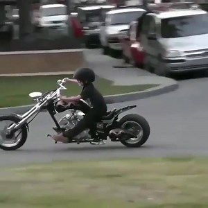 American Biker Woman on Reels