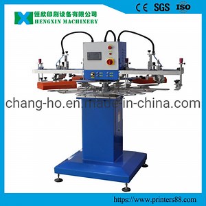 [Hot Item] Garment Neck Lables Rotary Screen Printing Machine