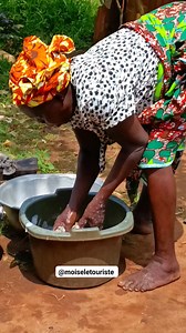 This is our local washing machine. Our hands at work 🤩🇧🇯🤩 Welcome to Benin 🙌🇧🇯🙌 #benin #culture #travel #tradition #history #africa | Moïse Awonlonsou