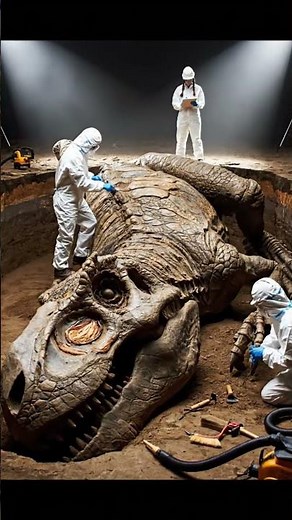 Dinosaur Buried Alive: A Tragic Find #prehistoricanimals #ancientearth