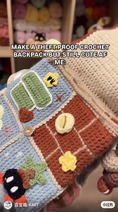 cute backpack #crochethandmade #crochetterapy #crochetponcho #crochetfiodemalha #crochetmania #crochetowl #crochetterapia #crochetstagram #crochetadict #crochetrevolution #crochetbear #crochetbusiness | Knotboo