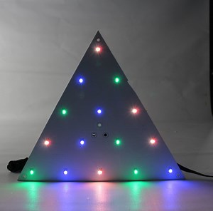 [Hot Item] Factory DMX RGB Panel Light-Triangle LED Screen Picture for Activity