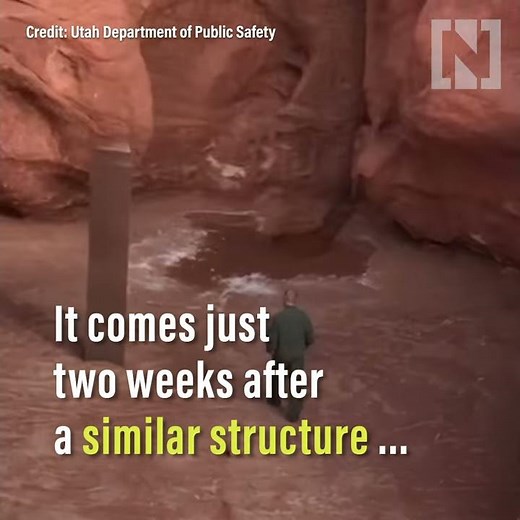 Second metal monolith is found in Romania before being removed