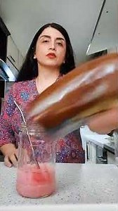 Strawberry Milk & Coffee Mix 😍 #ASMR