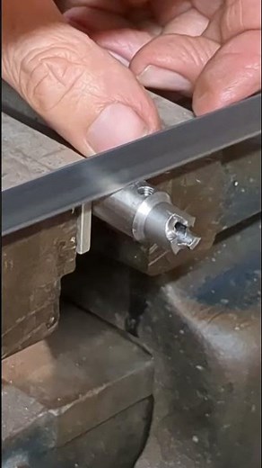 Making a counterbore from carbon steel in the home workshop