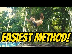 How to backflip on a trampoline, 2024 tutorial