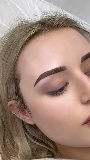 Combination brows by Master Nilo | Afghan Make up Artist & Academy