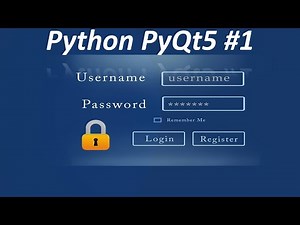 How to create GUI in Python || PyQt5 : #1