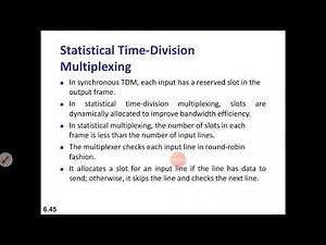 Statistical Time Division Multiplexing