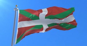 Basque Country Flag Named Ikurriña Moving Stock Footage Video (100% Royalty-free) 31715539 | Shutterstock