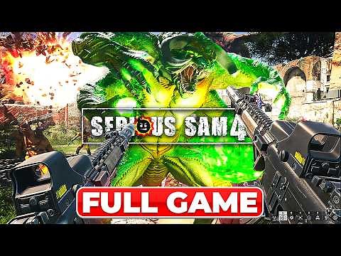 Serious Sam 4 - FULL GAME (4K 60FPS) Walkthrough Gameplay No Commentary | Hard Difficulty