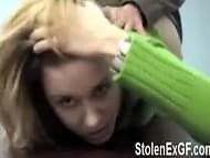 Hot Brunette Secretary Fucked On Her Desk