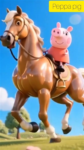 peppa pig (power 😱) George LOL😂 peppa VS George ,comparison.