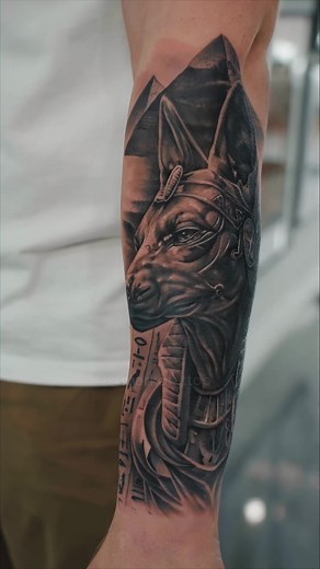 Egyptian Sleeve Tattoo Ideas by Sydney Tattoo Artist