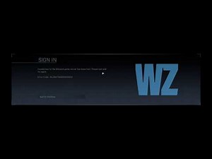 Call of Duty Sign in Problem Fixed - Connection to the blizzard game server has been lost Error Code