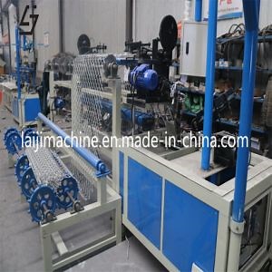 [Hot Item] Fully Automatic Diamond Gi and PVC Wire Mesh Chain Link Fence Weaving Net Making Machine